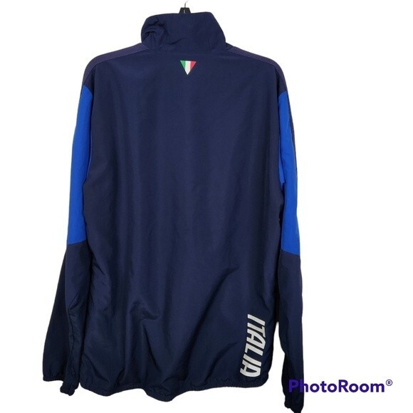 Puma Mens Italia Spellout Full Zip Track Jacket Size Small - Picture 2 of 8